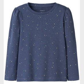 Name It Bluse - NmfNelia - Blue Indigo