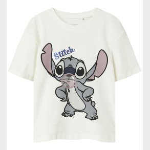 Name It T-Shirt - Noos - NkfAkun - Stitch - Cloud Dancer