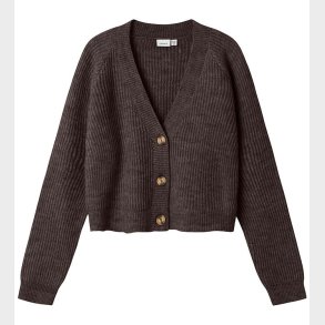 Name It Cardigan - Noos - Strik - NkfHolly - Seal Brown