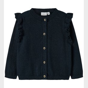 Name It Cardigan - Noos - Strik m. Glitter - NmfAbinne -Dark Sap