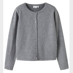 Name It Cardigan - Noos - Strik - NkfSaluna - Grey Melange