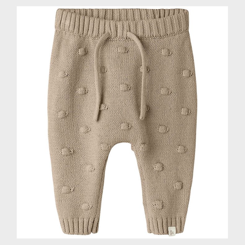 Lil' Atelier Bukser - Strik - NbnGable - Oxford Tan