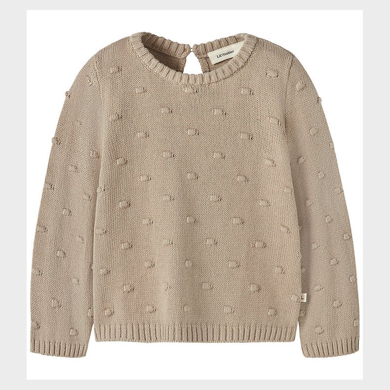 Lil' Atelier Bluse - Strik - NmnGable - Oxford Tan