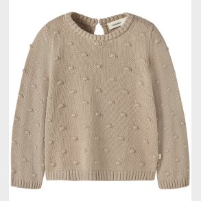 Lil' Atelier Bluse - Strik - NmnGable - Oxford Tan