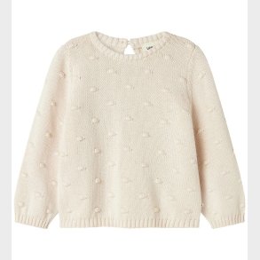 Lil' Atelier Bluse - Strik - NmnGable - Pastel Parchment