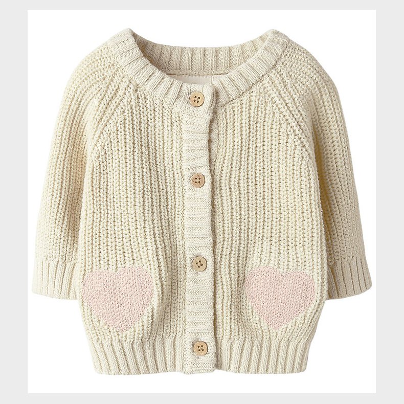 Lil' Atelier Cardigan - Strik - NbfEmlen - Turtledove