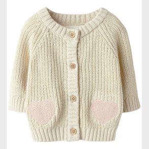 Lil' Atelier Cardigan - Strik - NbfEmlen - Turtledove