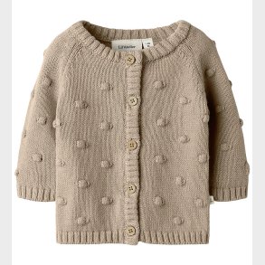 Lil' Atelier Cardigan - Strik - NbfEmlen - Oxford Tan