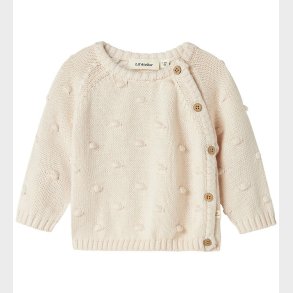 Lil' Atelier Bluse - Strik - NbfGable - Pastel Parchment