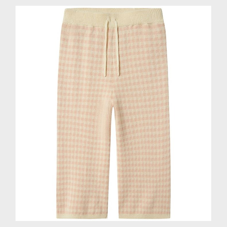 Lil' Atelier Bukser - Strik - Wide - NmfNadie - Cameo Rose