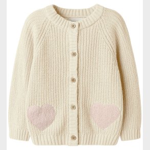 Lil' Atelier Cardigan - Strik - NmfEmlen - Turtledove