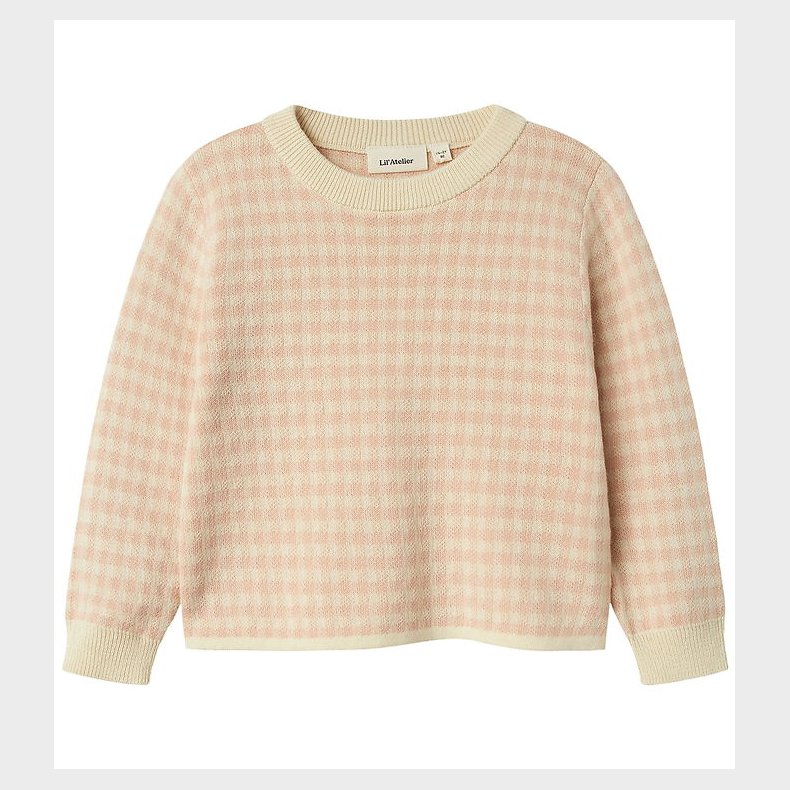Lil' Atelier Bluse - Strik - NmfNadie - Cameo Rose