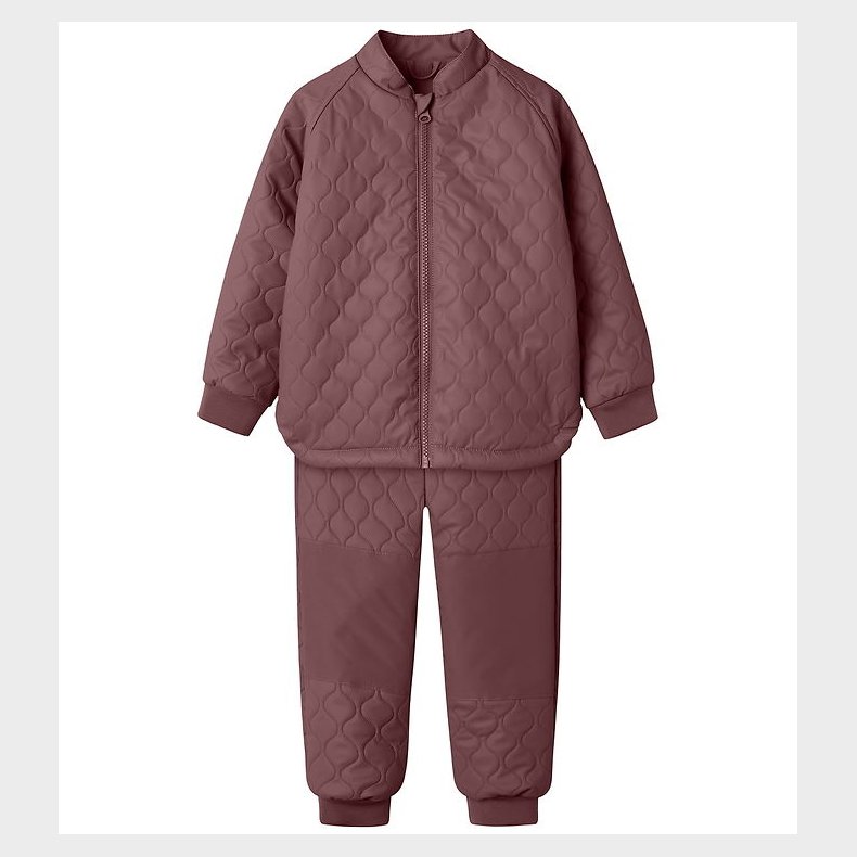 Name It Regnst - Quilt - NmmMud - Rose Brown