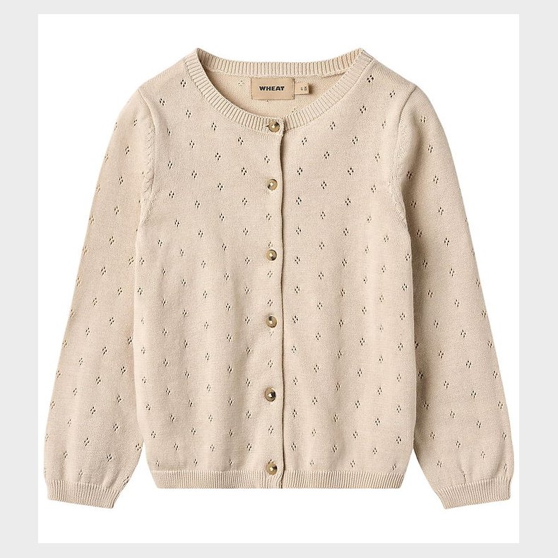 Wheat Cardigan - Strik - Maia - Off White m. Hulmnster