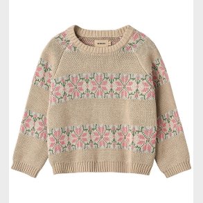 Wheat Bluse - Strik - Alberte - Warm Sand