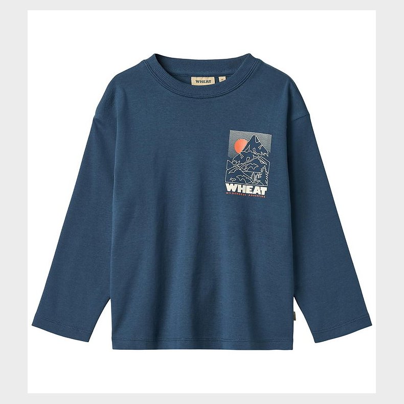 Wheat Bluse - Dixie - Blue Denim