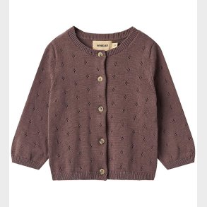 Wheat Cardigan - Strik - Maia - Plum