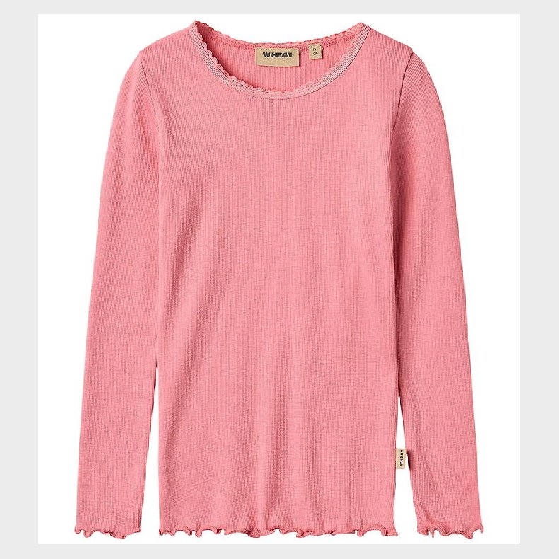Wheat Bluse - Rib - Reese - Soft Pink