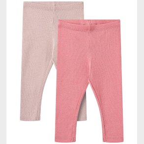 Wheat Leggings - Rib - 2-pak - Maddy - Soft Lilac