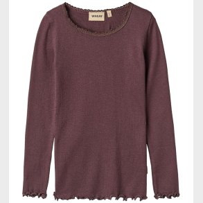 Wheat Bluse - Rib - Reese - Fudge