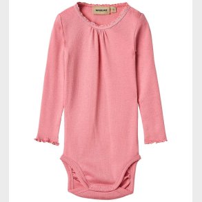 Wheat Body l/ - Rib - Lotta - Soft Pink