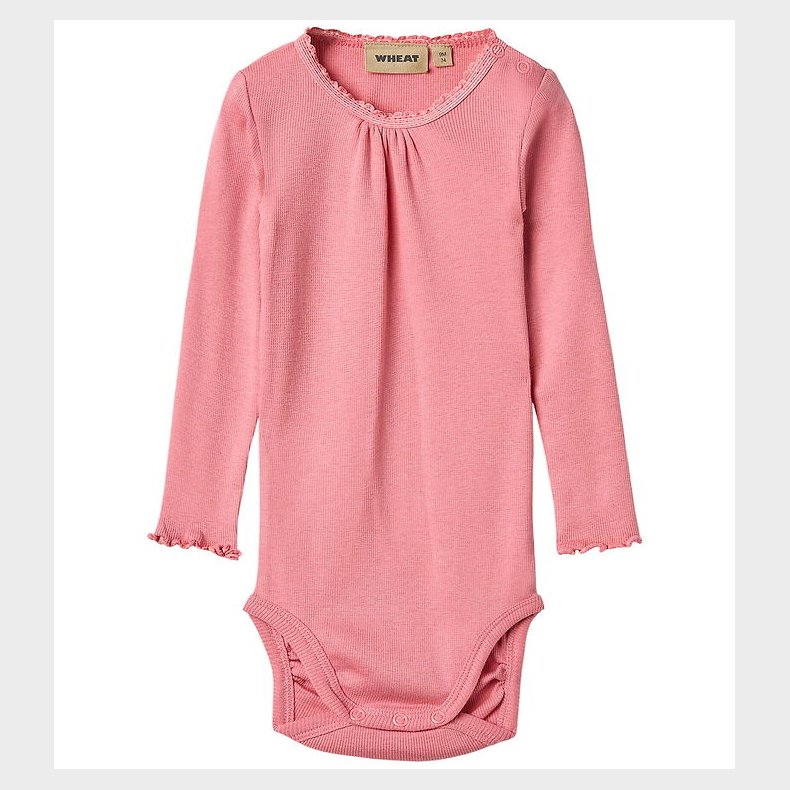 Wheat Body l/ - Rib - Lotta - Soft Pink