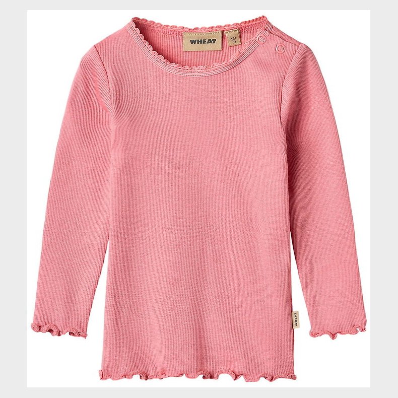 Wheat Bluse - Rib - Reese - Soft Pink