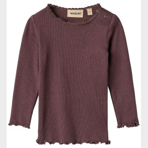 Wheat Bluse - Rib - Reese - Fudge