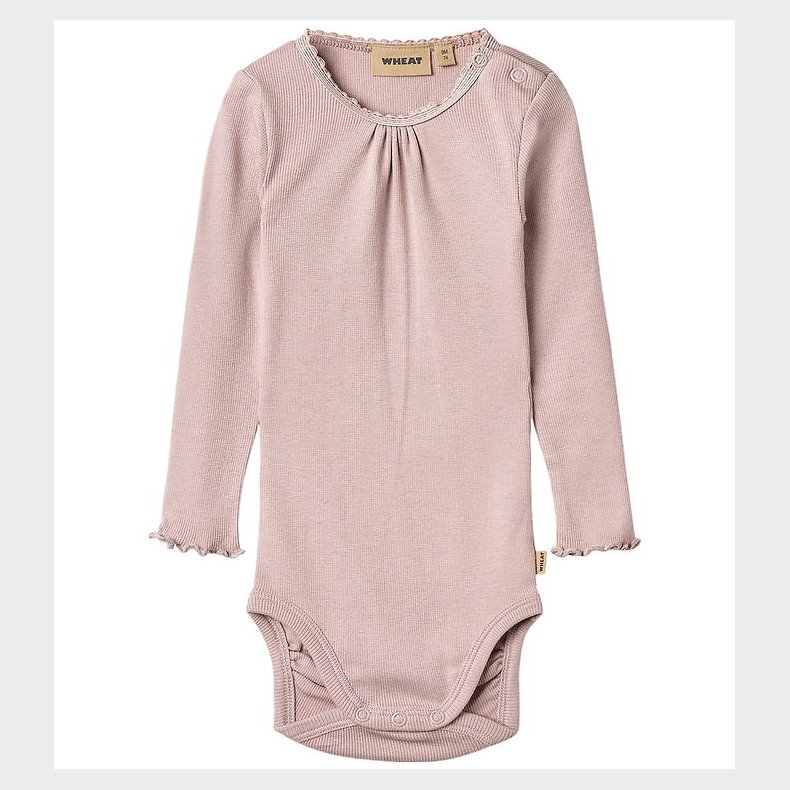 Wheat Body l/ - Rib - Lotta - Soft Lilac