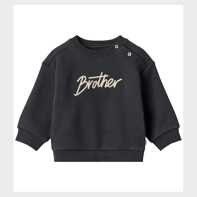 Wheat Sweatshirt - Sander - Navy/Brother
