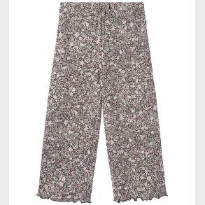 Wheat Bukser - Ela - Purple Stone Flowers