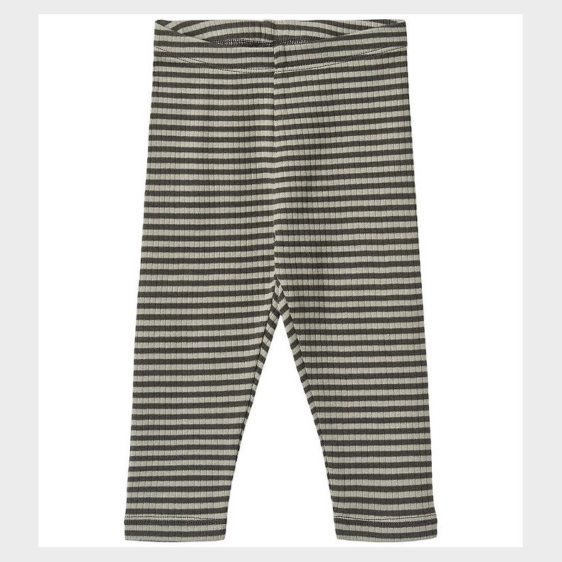 Wheat Leggings - Rib - Jules - Winter Forest Stripe