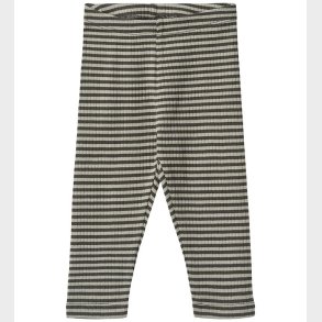 Wheat Leggings - Rib - Jules - Winter Forest Stripe