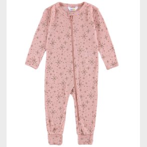 Joha Heldragt m. Fdder - Uld - Rosa m. Stjerner