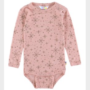 Joha Body l/ - Uld - Rosa m. Stjerner