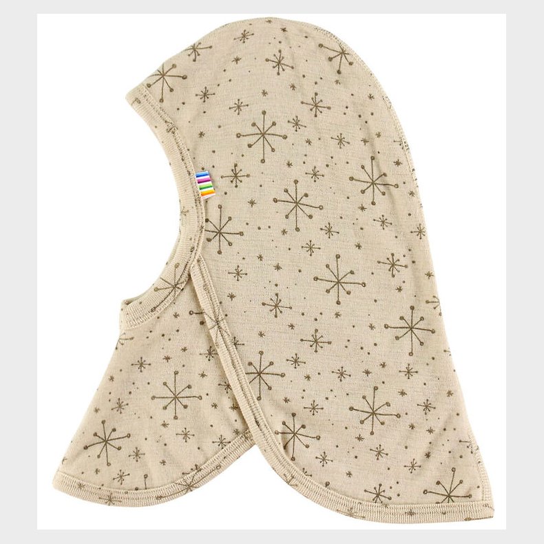 Joha Elefanthue - Uld - 2-lags - Beige m. Stjerner