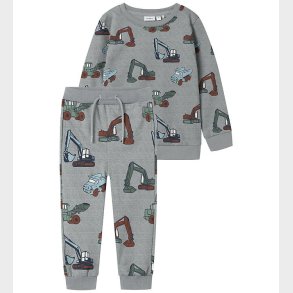 Name It Sweatst - NmmNenean - Grey Melange