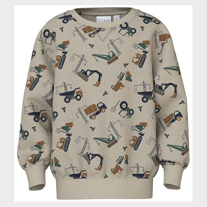 Name It Sweatshirt - NmmVimo - Island Fossil/Excavator