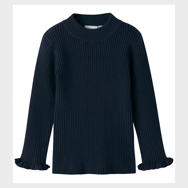 Name It Bluse - Strik - Rib - NmfVianna - Navy Blazer