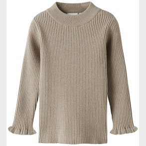 Name It Bluse - Strik - Rib - NmfVianna - Island Fossil