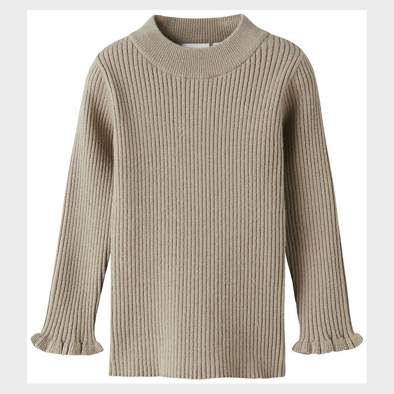 Name It Bluse - Strik - Rib - NmfVianna - Island Fossil