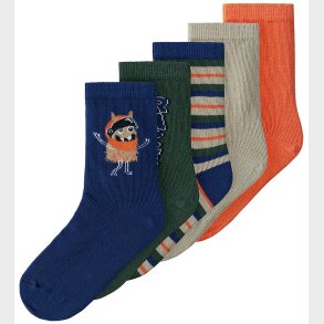 Name It Strmper - 5-pak - NmmVagn - Blueprint