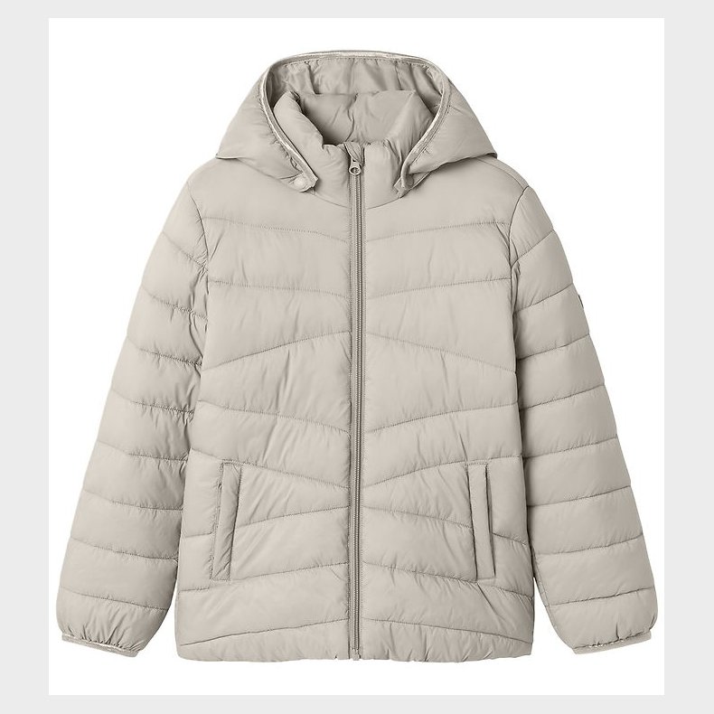 Name It Dynejakke - NkfMarble - Moonbeam