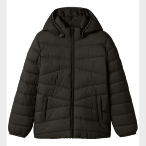 Name It Dynejakke - NkfMarble - Black