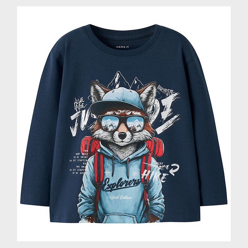 Name It Bluse - NmmOlly - Insignia Blue