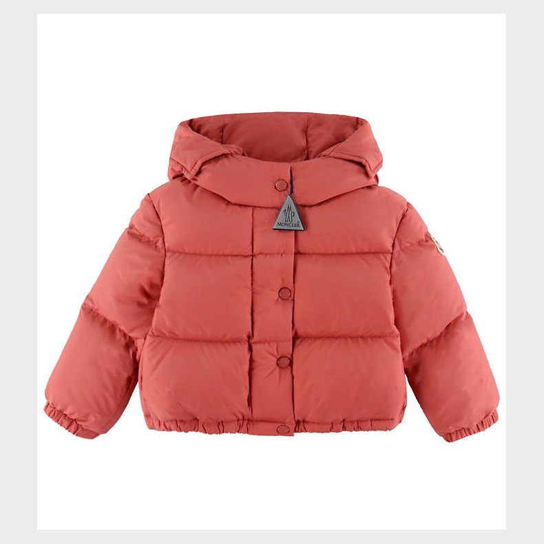 Moncler Dunjakke - Laurie - Mrk Rosa