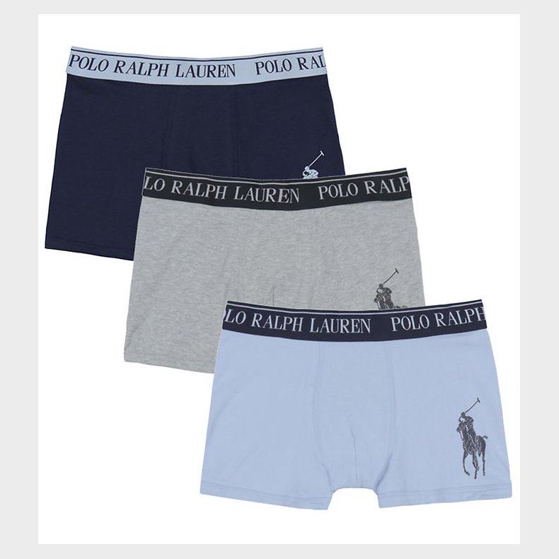 Polo Ralph Lauren Boxershorts - 3-pak - Office Blue