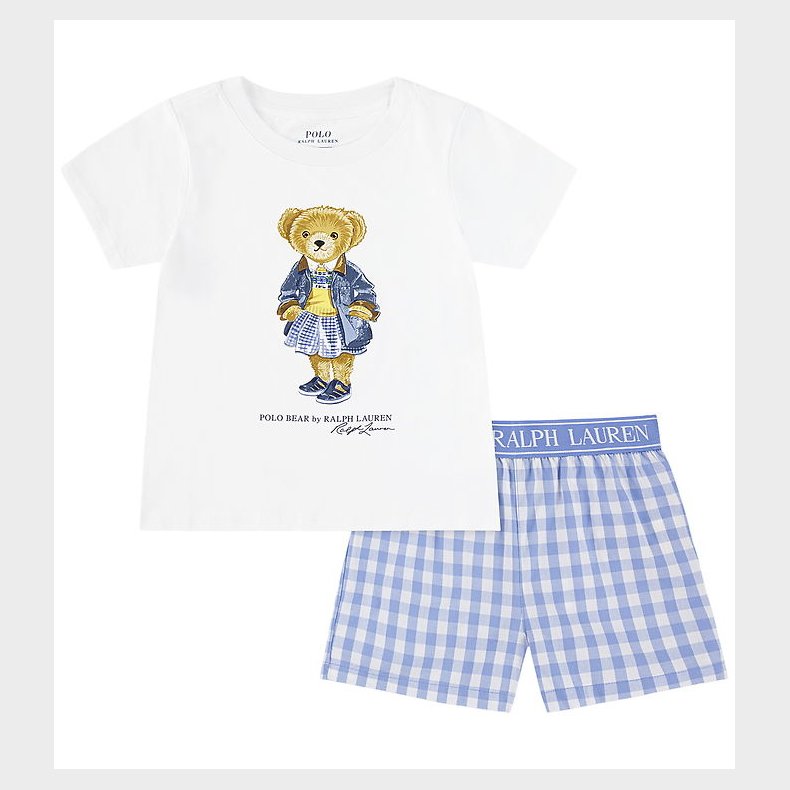 Polo Ralph Lauren Natt�j - Harbor Island Blue m. Bamse