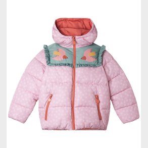 Stella McCartney Kids Dynejakke - Viola/Multicolor