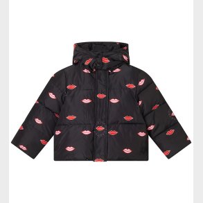 Stella McCartney Kids Dynejakke - Sort m. L�ber